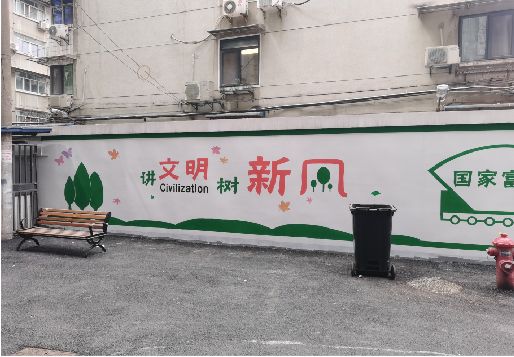 南阳社区墙绘